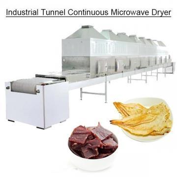 Secador de Microondas Contínuo de Túnel Industrial